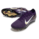 Chuteira Campo Nike Air Zoom Mercurial Vapor 16 Elite SG Trava Mista Mbappe Roxa Pack